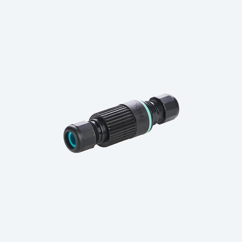 TECHNO - Mini Connettore Spina 2p Vite D7-12 IP66/IP68