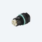 TECHNO - Mini Connettore Spina pannello 3p Vite M20 IP68