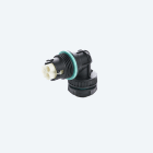 TECHNO - Mini Connettore Spina pannello 3p 90 Vite M20 IP68
