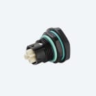 TECHNO - Mini Connettore Presa pannello 3p Vite M25 IP68