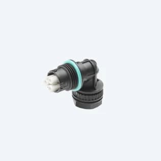TECHNO - Mini Connettore Presa pannello 3p 90 Vite M20 IP68