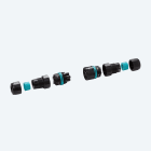 TECHNO - KIT Mini Connettore Presa e Spina 3p Vite D6-12 IP66/IP68