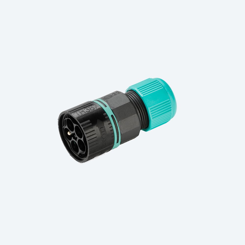 TECHNO - Mini Connettore Spina 5p Vite D7-12 IP66/IP68 xDRY