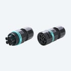 TECHNO - Mini Connettore Spina 5p Vite D7-12 IP66/IP68