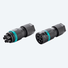 TECHNO - Mini Connettore Presa 5p Vite D7-13.5 IP66/IP68
