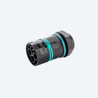 TECHNO - Mini Connettore Spina pannello 3p Vite M20 GRD IP66/IP68