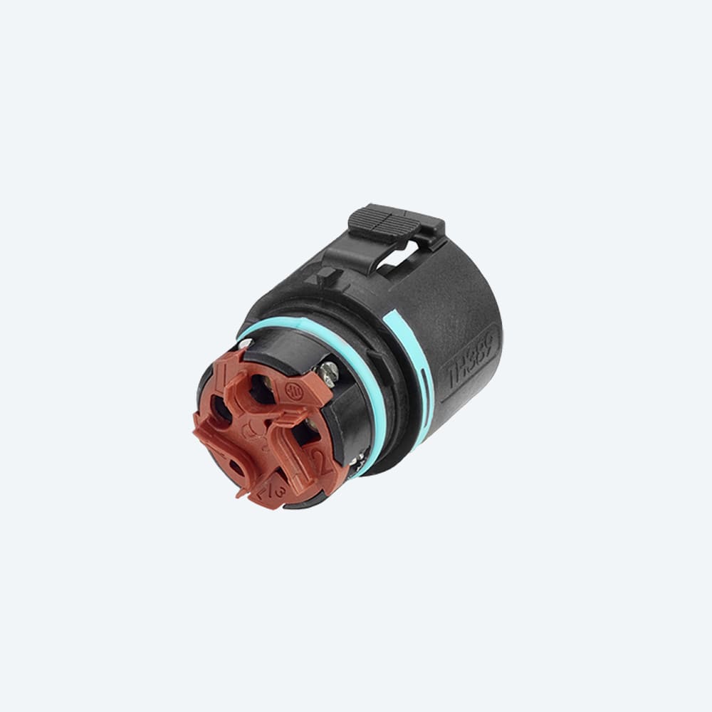 TECHNO - KIT Mini Connettore Presa e Spina 4p Vite D7-13 IP66/IP68/IP69