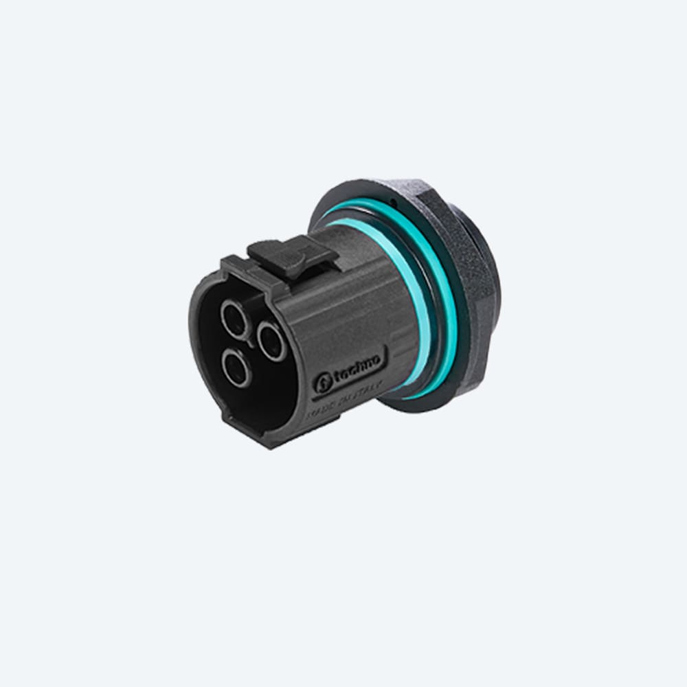 TECHNO - Mini Socket Conn pan 3p Scr M25 IP66/68 UP