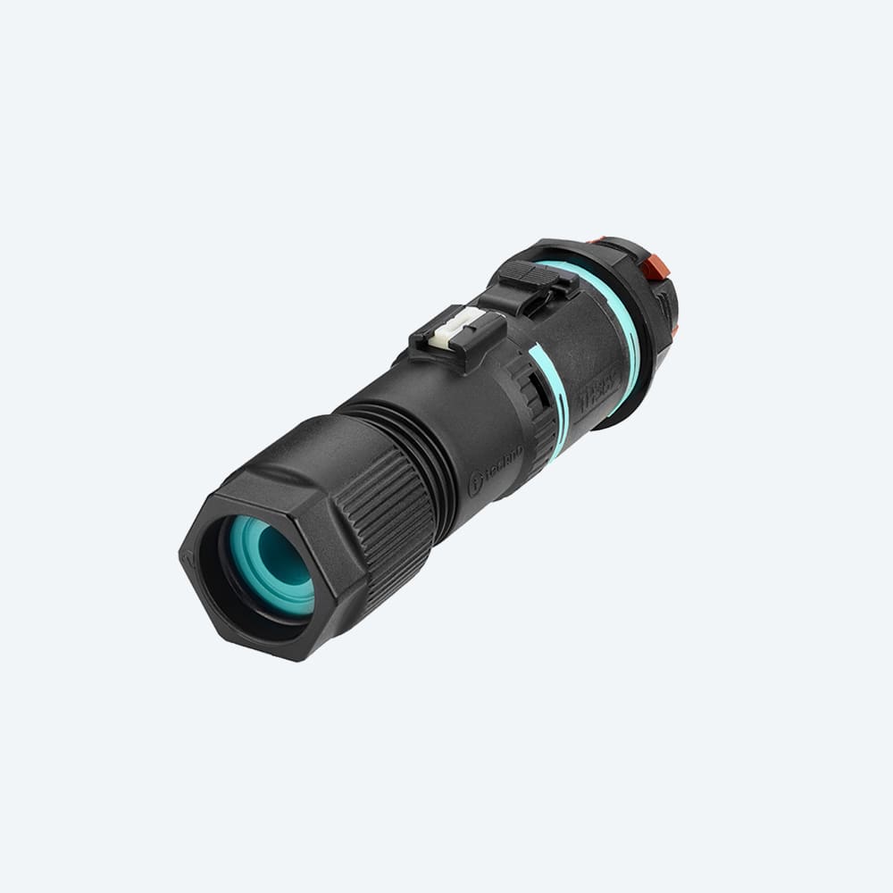 TECHNO - Mini Connettore Spina pannello 5p Vite M20 IP66/IP68/IP69