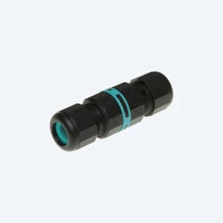 TECHNO - Kit connettore mini a 2 poli a vite D6-12 IP68.