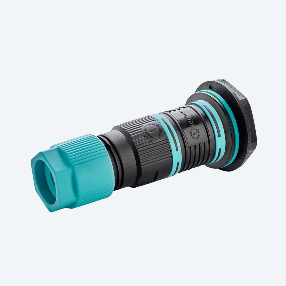 TECHNO - KIT Giunto pannello 4p Vite M25 D6-13.5 IP68 xDRY