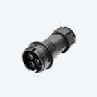 TECHNO - CONN SOCKET SCREW 3P D10-16.5 IP66/68 UP