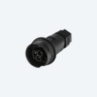 TECHNO - Connettore Spina 3p Vite D7-13.5 IP68/IP69