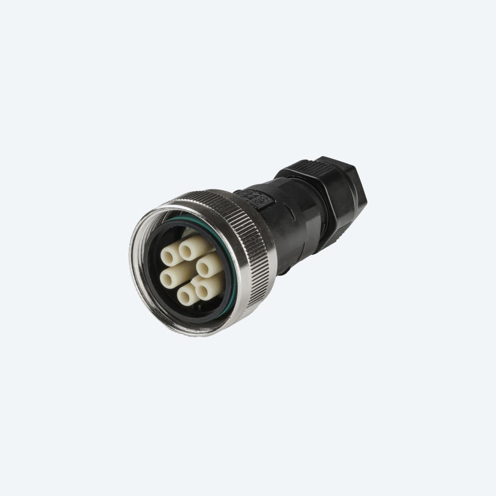 TECHNO - Connettore Presa 5p Vite D7-13.5 IP68/IP69
