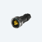 TECHNO - Connettore Presa 2p Vite D7-13.5 IP68/IP69