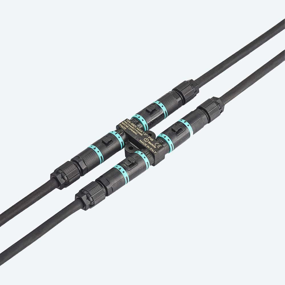 TECHNO - Distributore di corrente Presa e Spina 3p Vite D4-8 IP66/IP68