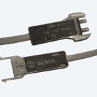 TECHNO - KIT Mini Connettore Presa e Spina con cavo 2p IP67