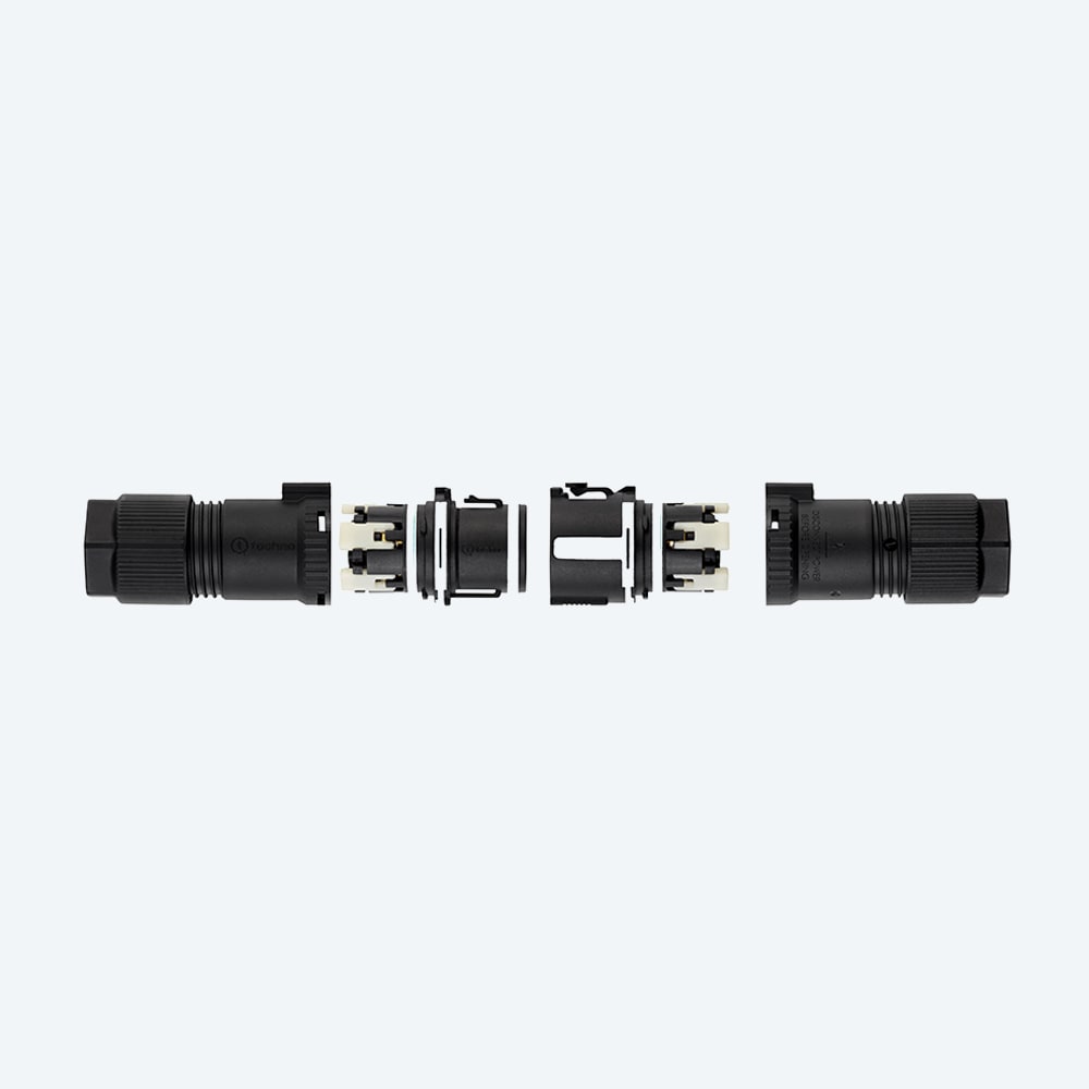 TECHNO - Mini Connettore Presa 5p Molla D7-13.0 IP66/IP68/IP69
