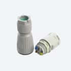TECHNO - Giunto pannello 3p Molla Grigio M20 IP66/IP67/IP68