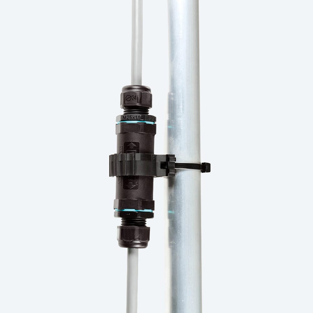 TECHNO - Fascetta per fissaggio a pannello PANEL MOUNT CLIP/ FISSATUBO