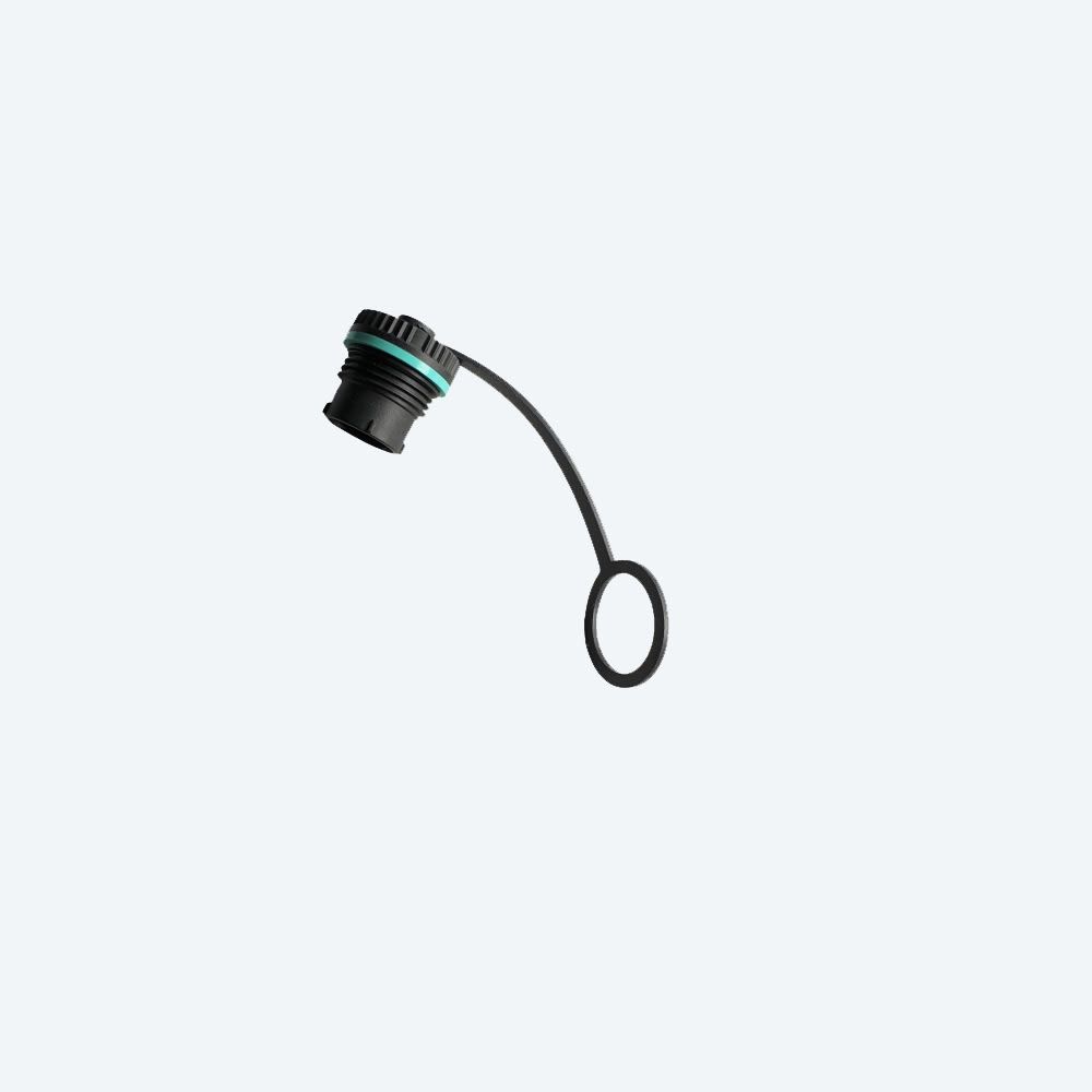 TECHNO - Tappi di chiusura con cinturino di aggancio TH384/Ghiera SEALING CAP BELT FOR SOCKET TH384.