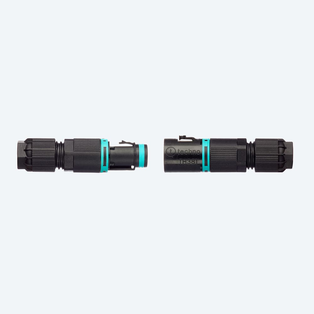 TECHNO - Micro Connettore Spina 3p Vite L-N-PE D7-8 IP66/IP68/IP69 SCW IP68 IP69