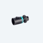 TECHNO - Micro connettore spina pannello 3p vite M11 IP66/IP68/IP69 123.