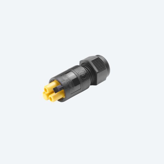 TECHNO - Mini Presa Connettore 2P Perforazione D9.5 D7.5 IP40 Screw