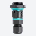 TECHNO - Mini connettore presa pannello 3p vite M25 IP66/IP68 SCW.