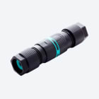 TECHNO - Mini connettore a 4 poli con vite di messa a terra D7-12 IP68.