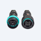 TECHNO - Kit connettore presa e spina 8p vite D7-13.5 IP66/IP68/IP69 TH405 connector screw.