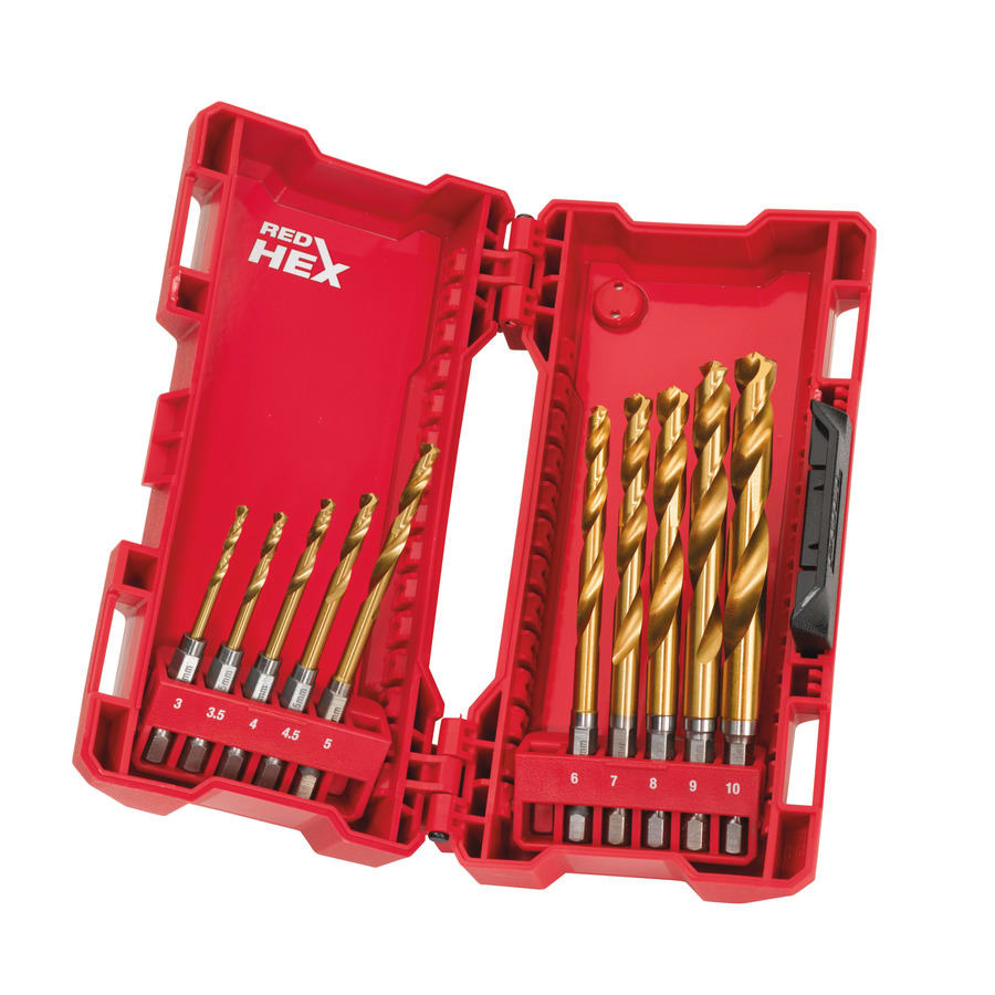 MILWAUKEE - CASSETTA PUNTE SW REDHEX HSS-G 10PZ