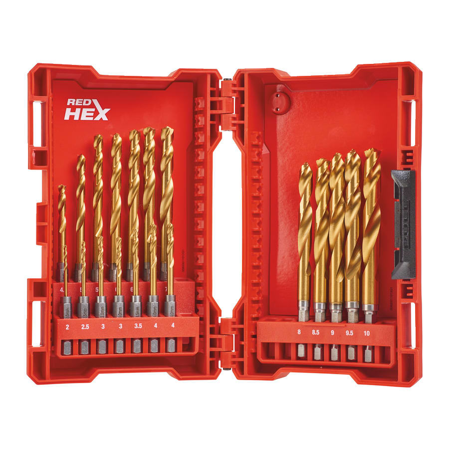 MILWAUKEE - CASSETTA PUNTE SW REDHEX HSS-G 19PZ