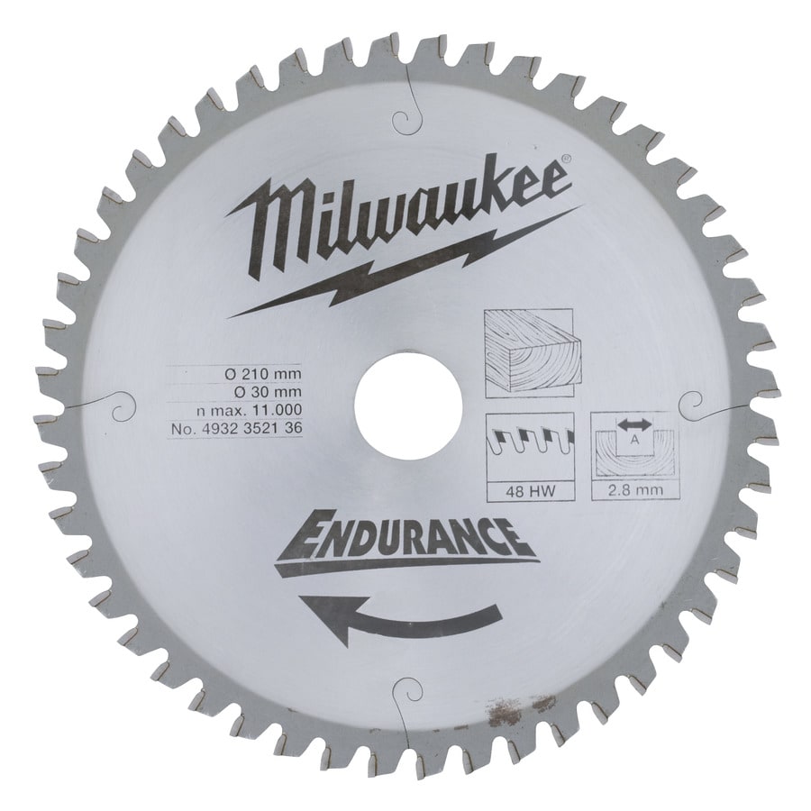 MILWAUKEE - LAMA CIRC. 210/30MM  Z48