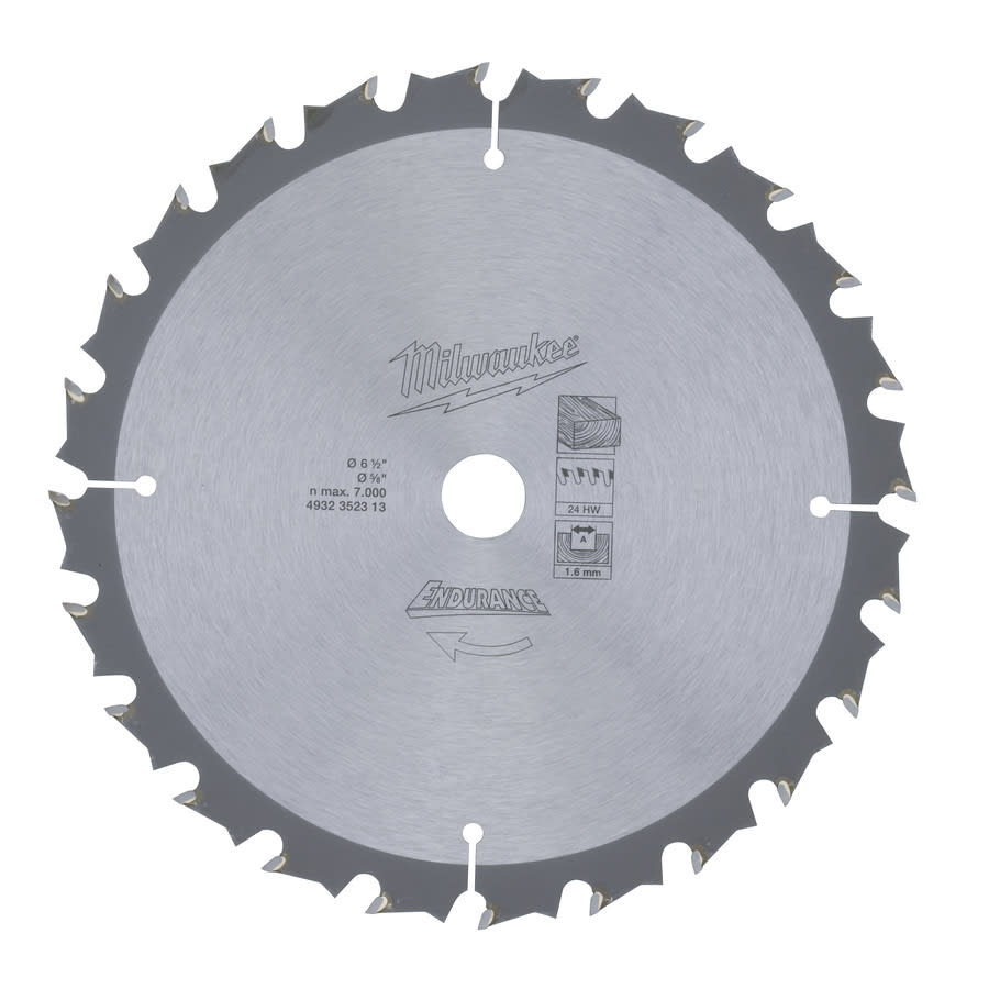 MILWAUKEE - LAMA CIRC. D./FORO 165/6 1/2-15,87/5/8