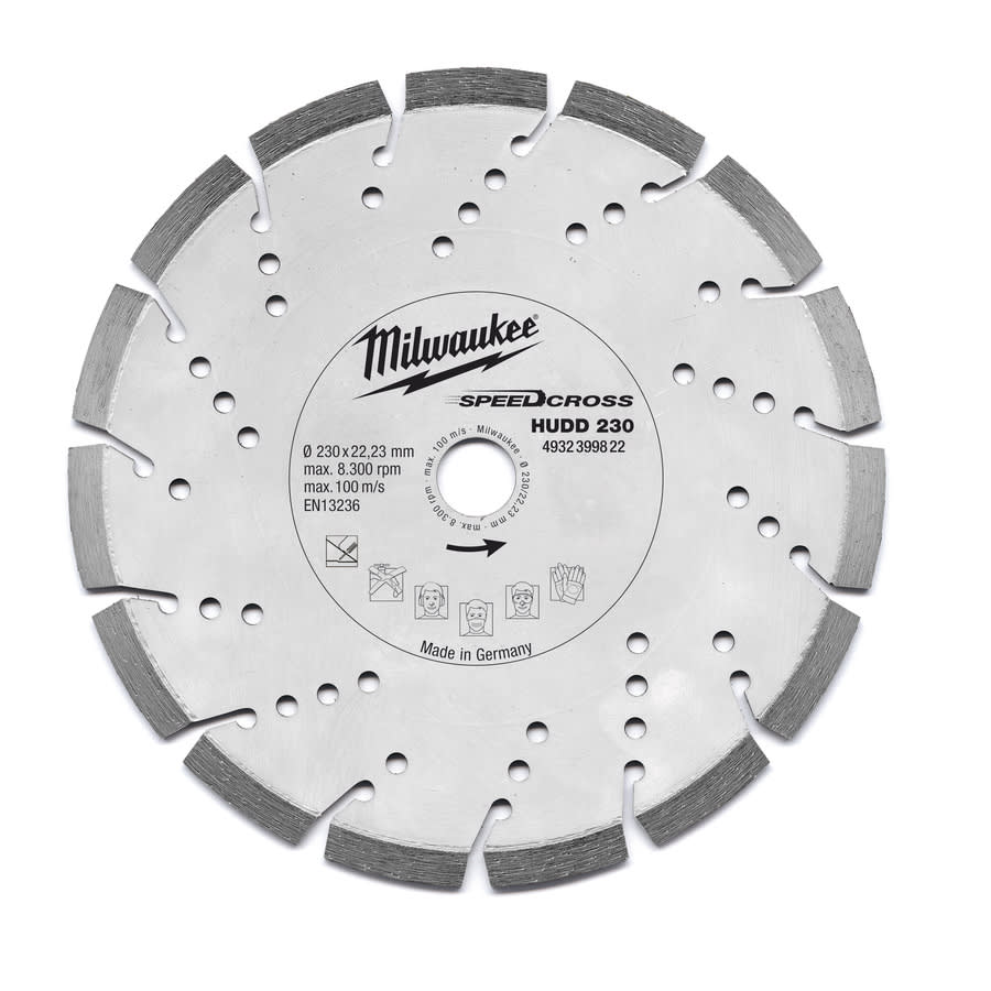 MILWAUKEE - DISCO DIAM SPEEDCROSS HUDD 230