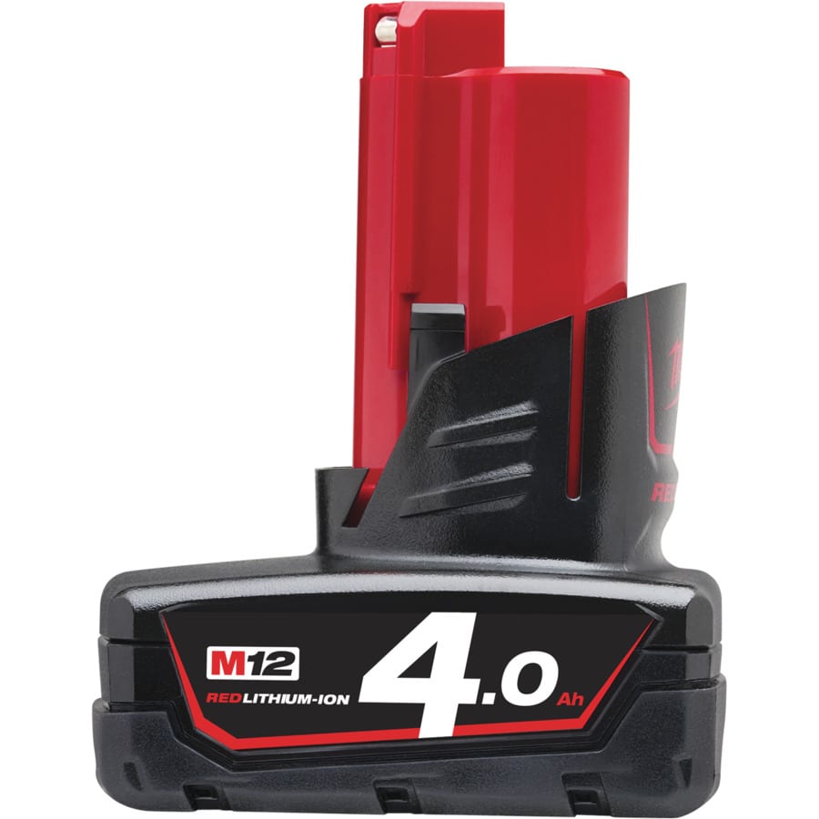 MILWAUKEE - BATTERIA M12 B4 12V 4,0 AH (LITIO)