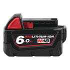 MILWAUKEE - BATTERIA M18 B6 18V 6,0 AH (LITIO)