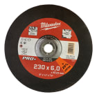 MILWAUKEE - MOLE DA SBAVO SG27P 230X6MM - PRO+