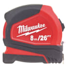 MILWAUKEE - FLESSOMETRO PRO COMPACT 8M26FT - 25MM