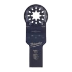 MILWAUKEE - L. TAGLIO PIENO BI-MET ATT. SL 20 MM 1PZ