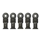 MILWAUKEE - SET LAME MULTIFUNZIONE 5 PZ LEGNO 48906114
