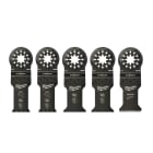 MILWAUKEE - SET LAME MULTIFUNZIONE 5 PZ L/M 48906115