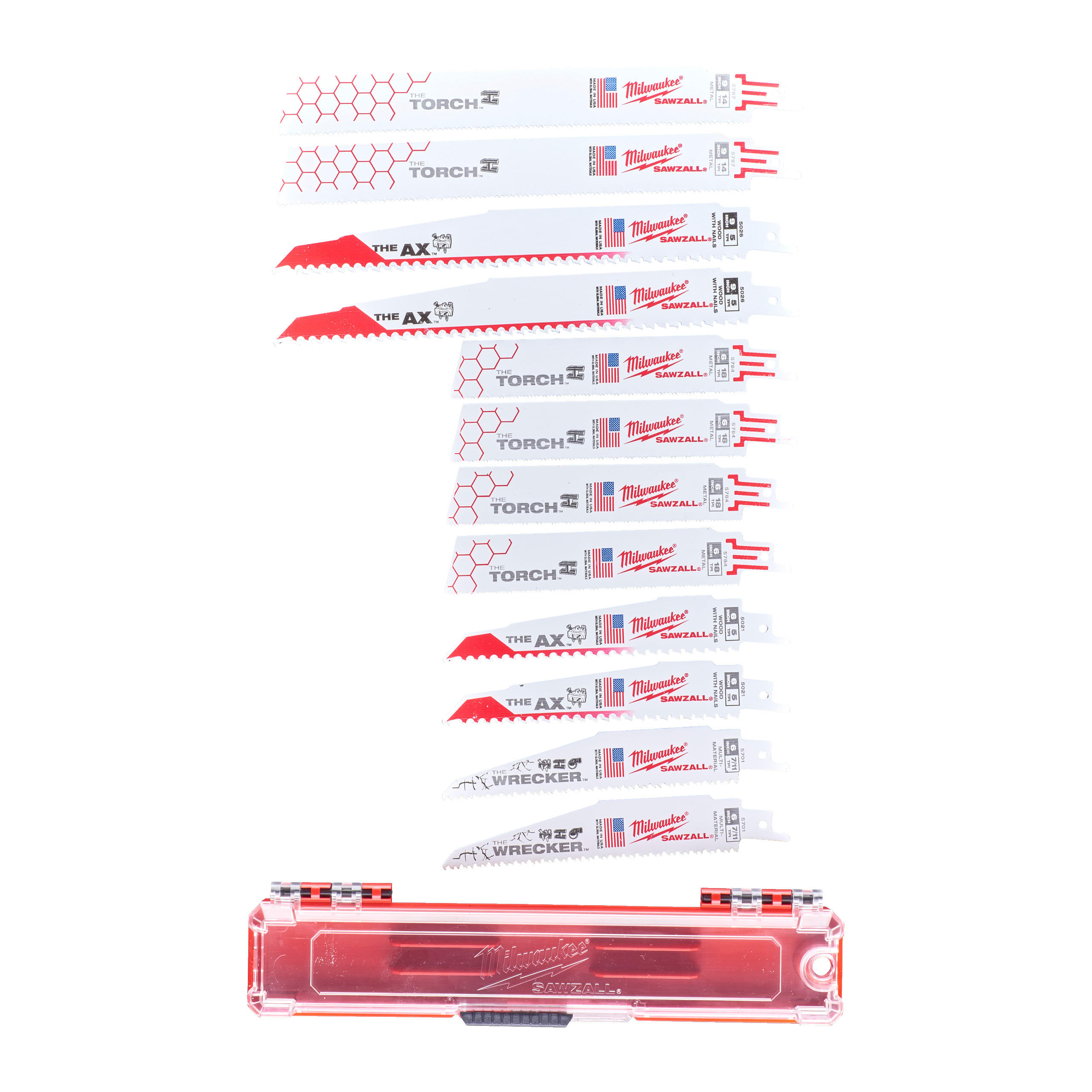 MILWAUKEE - SET LAME 12 PZ