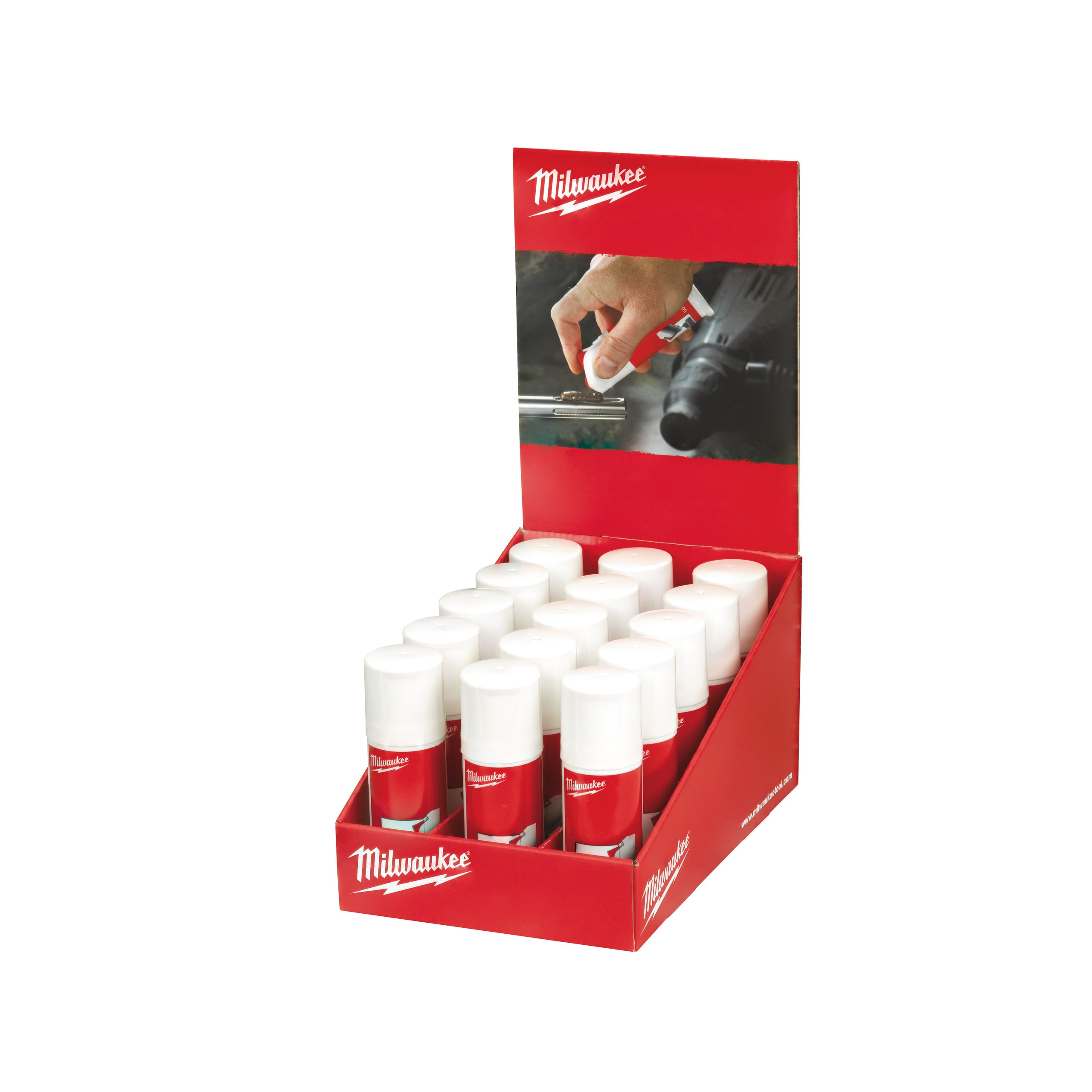 MILWAUKEE - ESPOSITORE DA BANCO GRASSO 15PZ