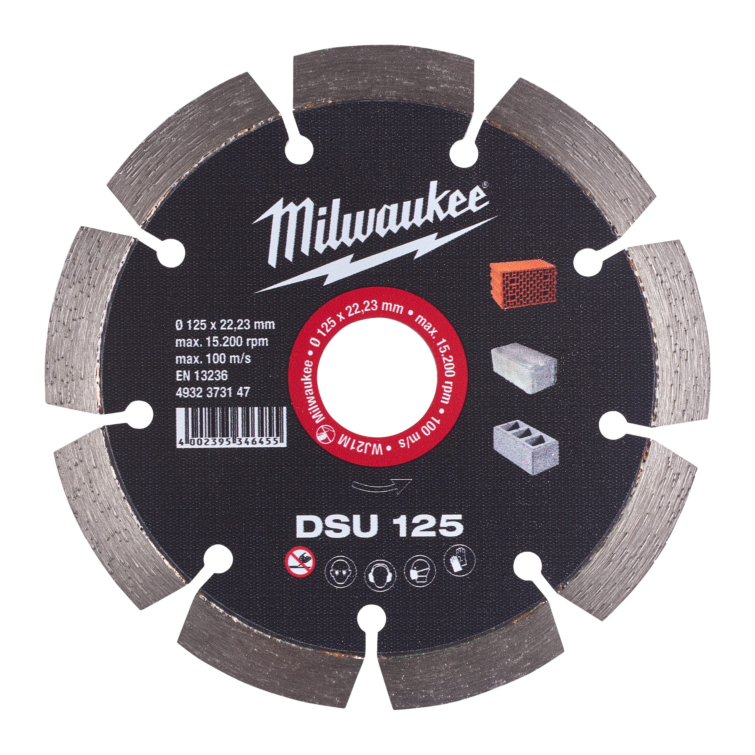 MILWAUKEE - DISCO DIAM DSU125 22,2MM