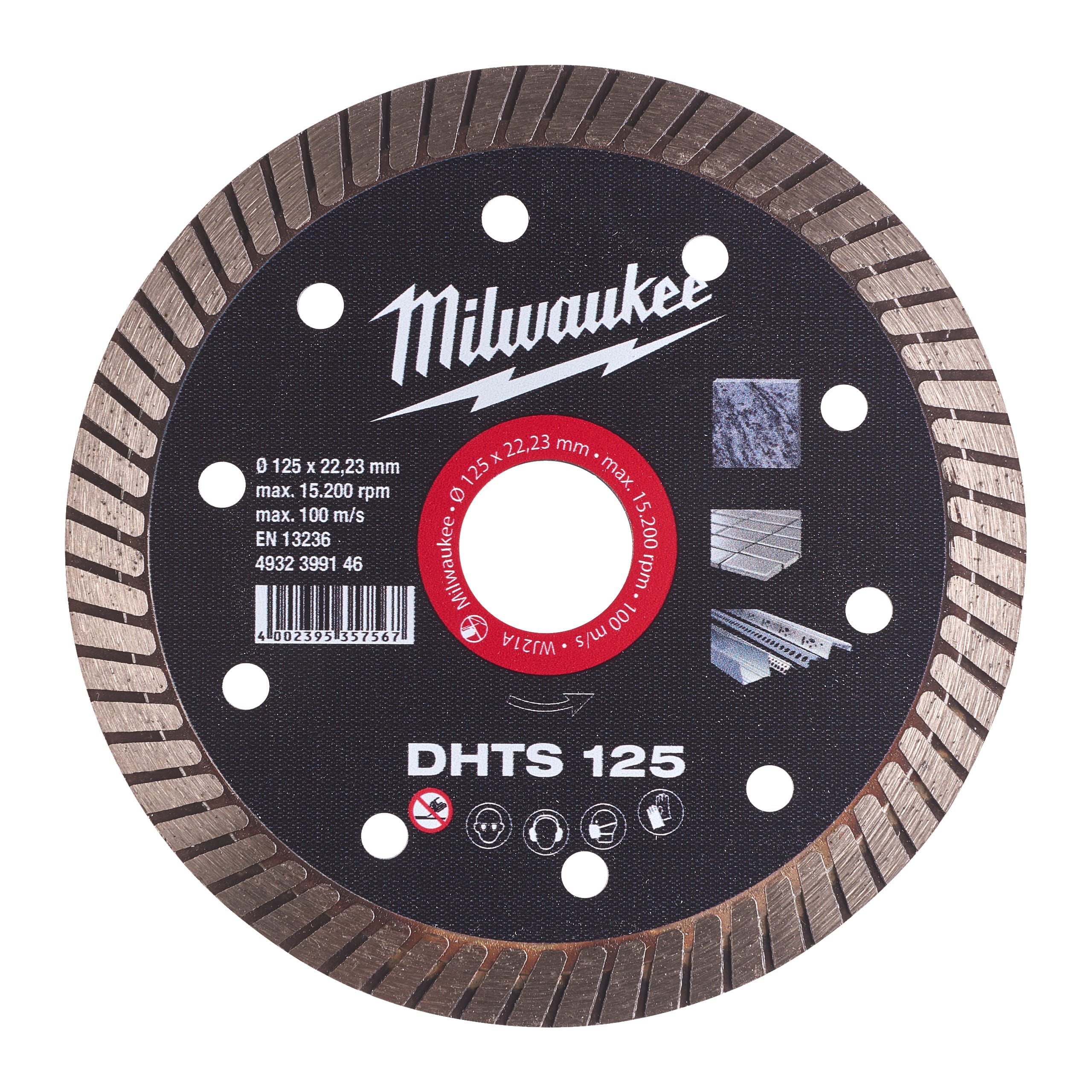 MILWAUKEE - DISC DIAM.DTS 125VP 4932399146