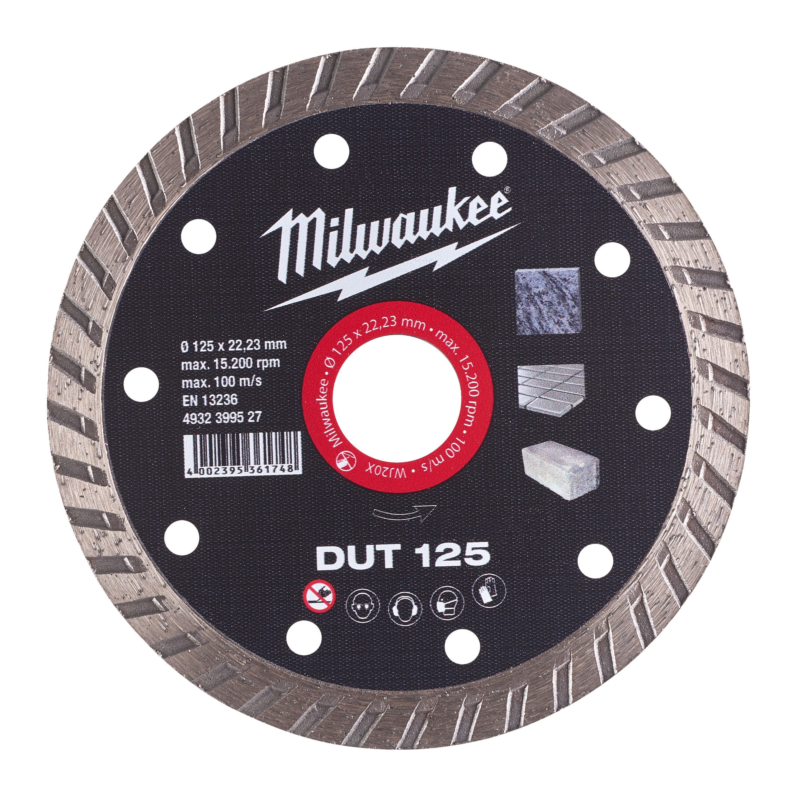 MILWAUKEE - DISCO DIAM. DUT 125