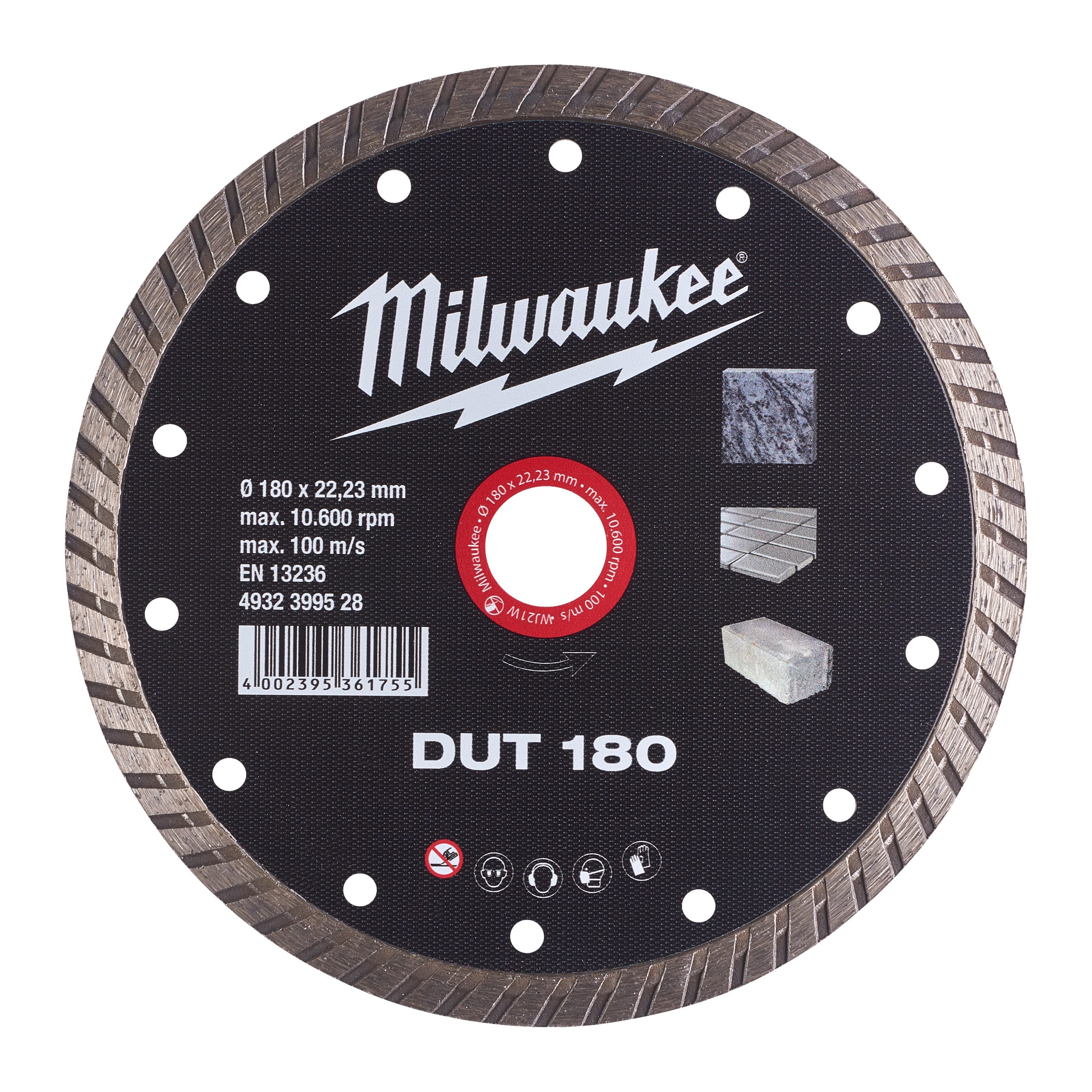 MILWAUKEE - DISCO DIAM. DUT 180