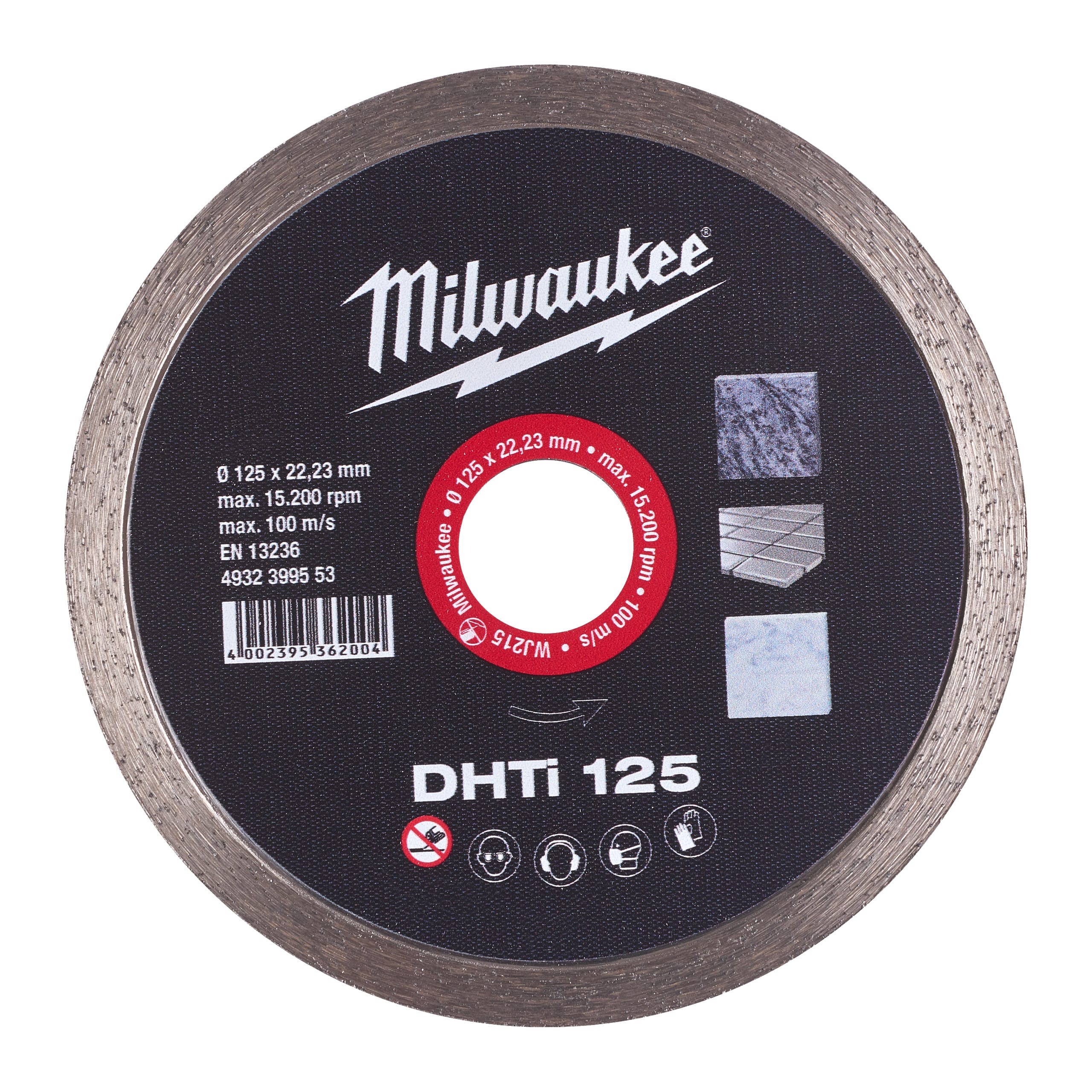 MILWAUKEE - DISCO DIAM. DHTI 125